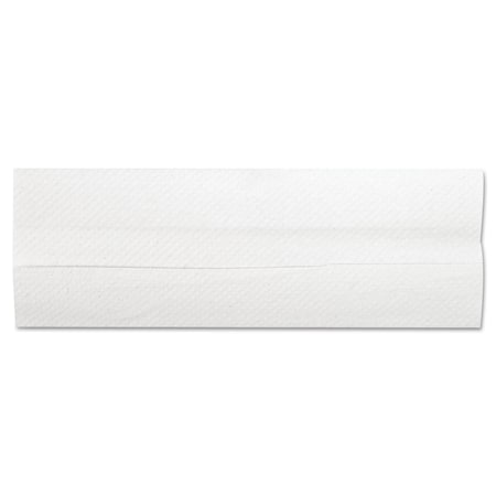 General Supply Multifold Paper Towels, 1 Ply, 198 Sheets, 168 ft, White 8115